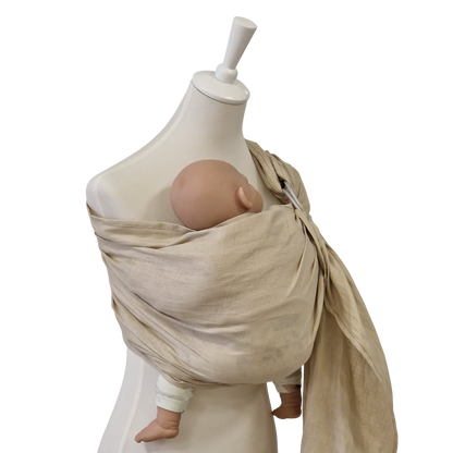 Hänschenklein Leinen-Ringsling - Schnelle Babytrage aus 100 % Leinen
