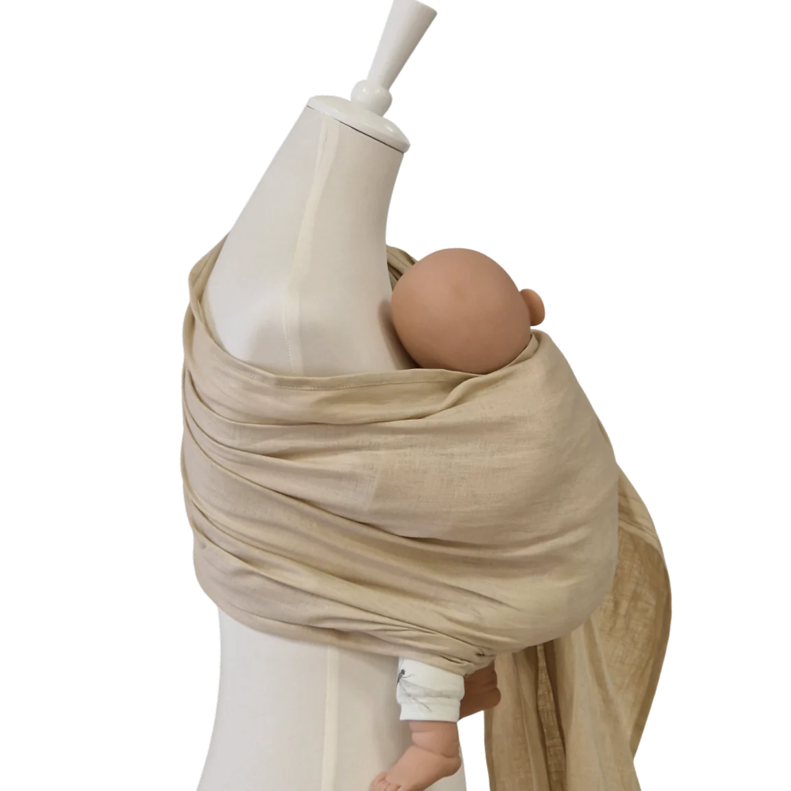 Hänschenklein Leinen-Ringsling - Schnelle Babytrage aus 100 % Leinen