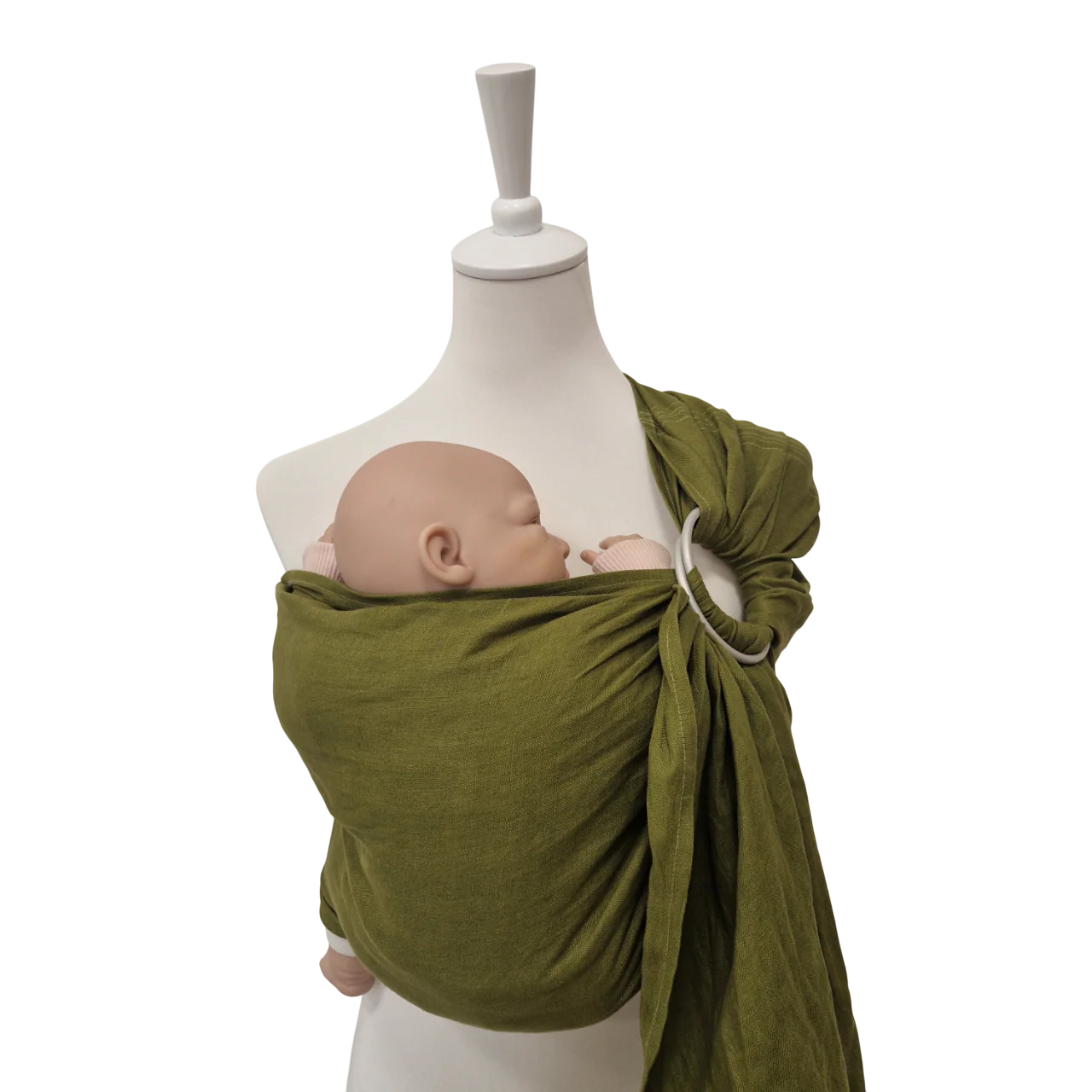 Hänschenklein Leinen-Ringsling - Schnelle Babytrage aus 100 % Leinen