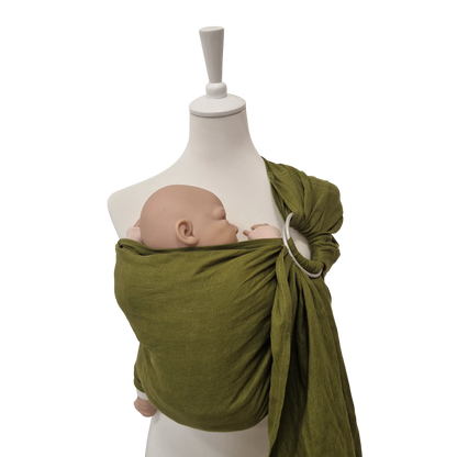 Hänschenklein Leinen-Ringsling - Schnelle Babytrage aus 100 % Leinen