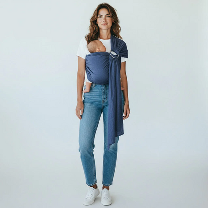 Hänschenklein Leinen-Ringsling - Schnelle Babytrage aus 100 % Leinen
