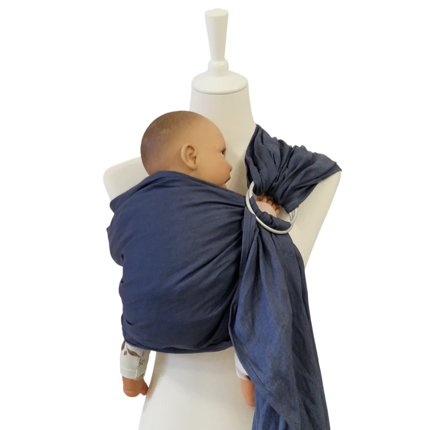 Hänschenklein Leinen-Ringsling - Schnelle Babytrage aus 100 % Leinen