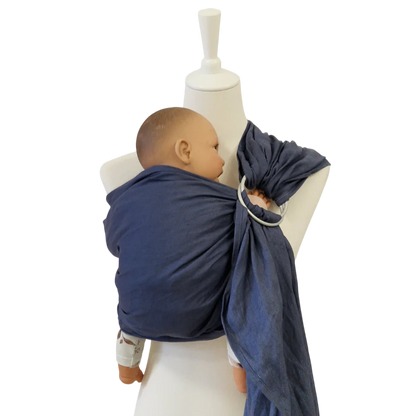Hänschenklein Leinen-Ringsling - Schnelle Babytrage aus 100 % Leinen
