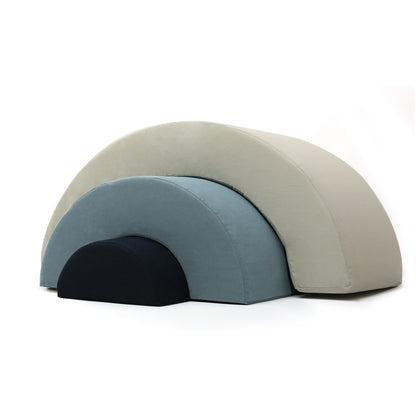 MILO Spielset Regenbogen - Modulares Schaumstoff-Spielzeug & Sitzpouf