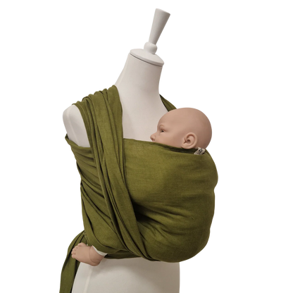 Hänschenklein Leinen-Tragetuch - Atmungsaktiv & Ergonomisch (3,5–20 kg)