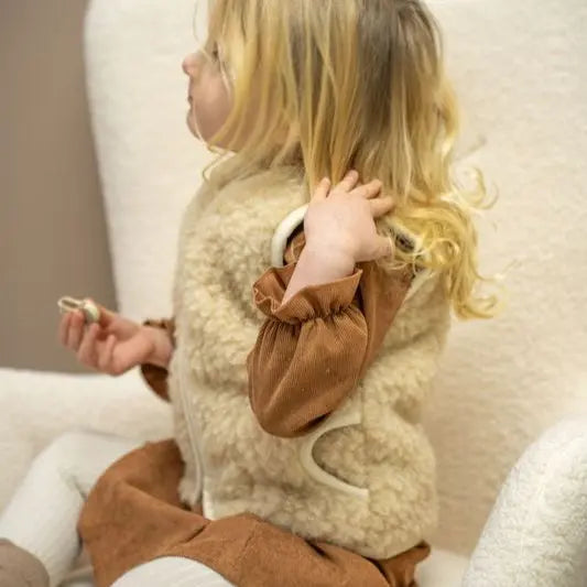 Kinderweste Merinowolle - Warme Merino-Weste mit Woolmark-Zertifikat