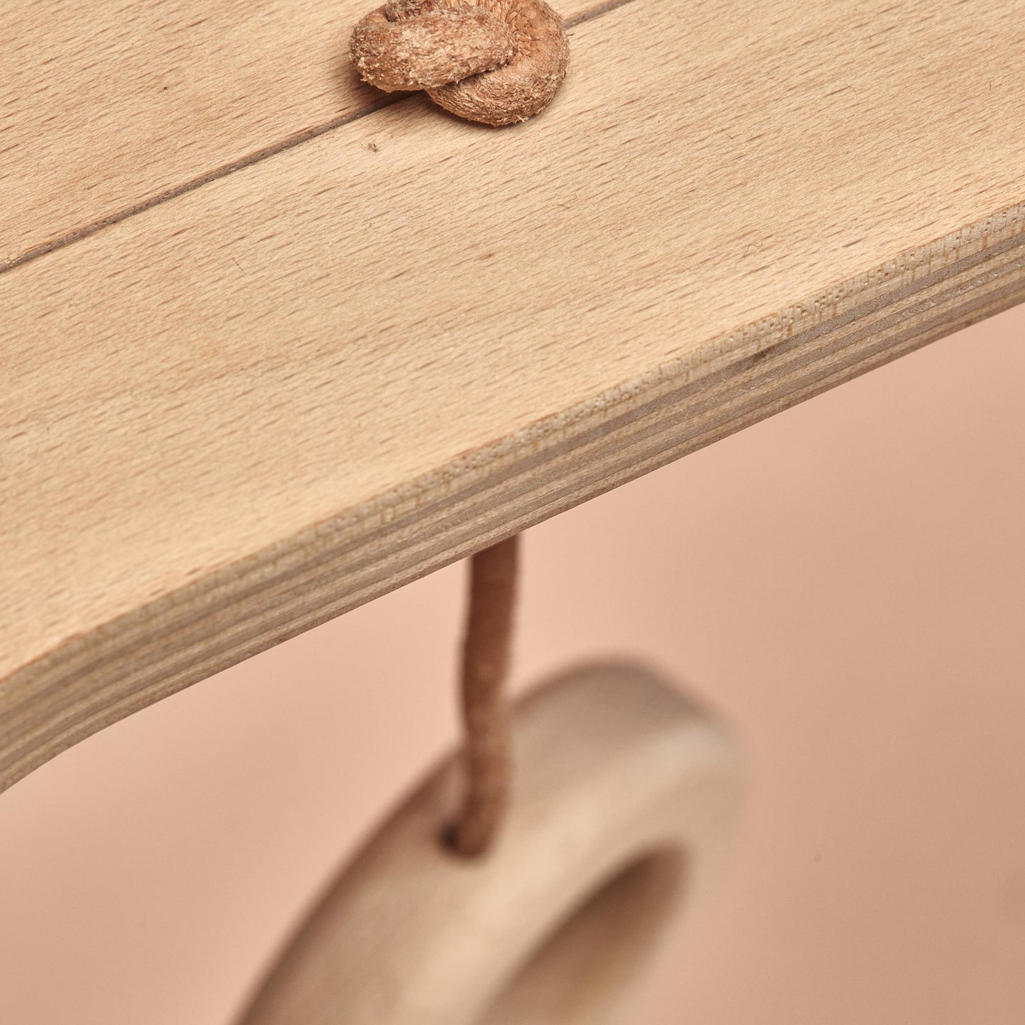 NAHO Spielbogen aus Holz - Minimalistisches Baby-Gym aus Buche