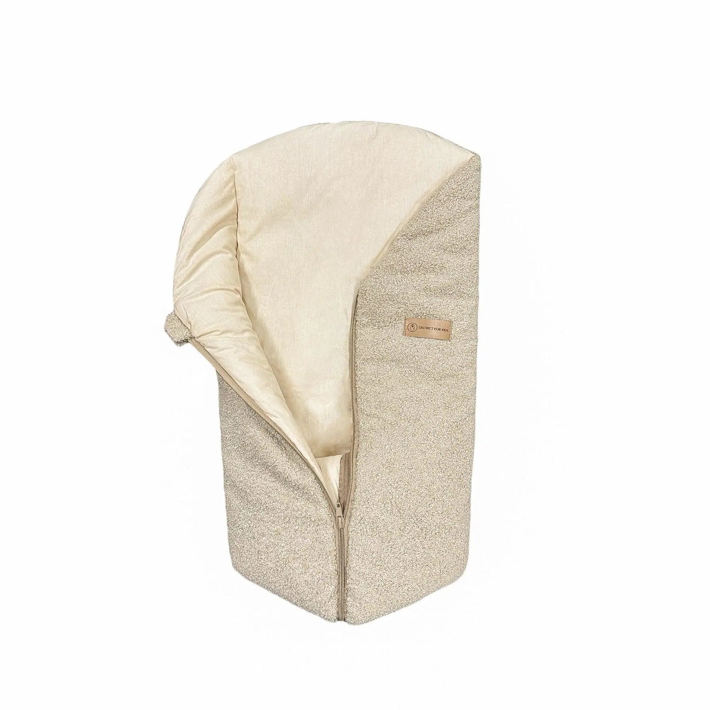Pucksack Bouclé - 2.5 TOG Ganzjahres-Pucksack aus Bio-Baumwolle & rPET