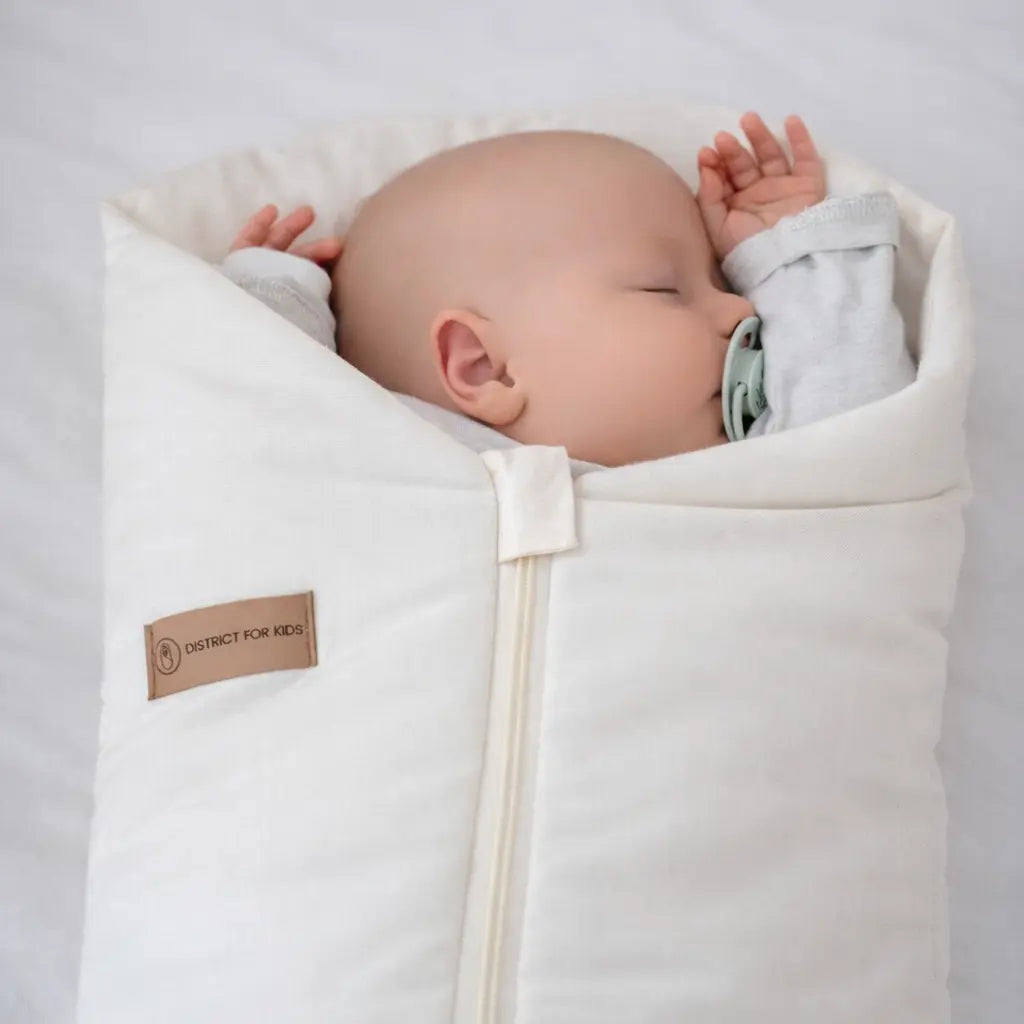 Pucksack Bio-Baumwolle - Mitwachsender Ganzjahres-Babyschlafsack (2.5 TOG)