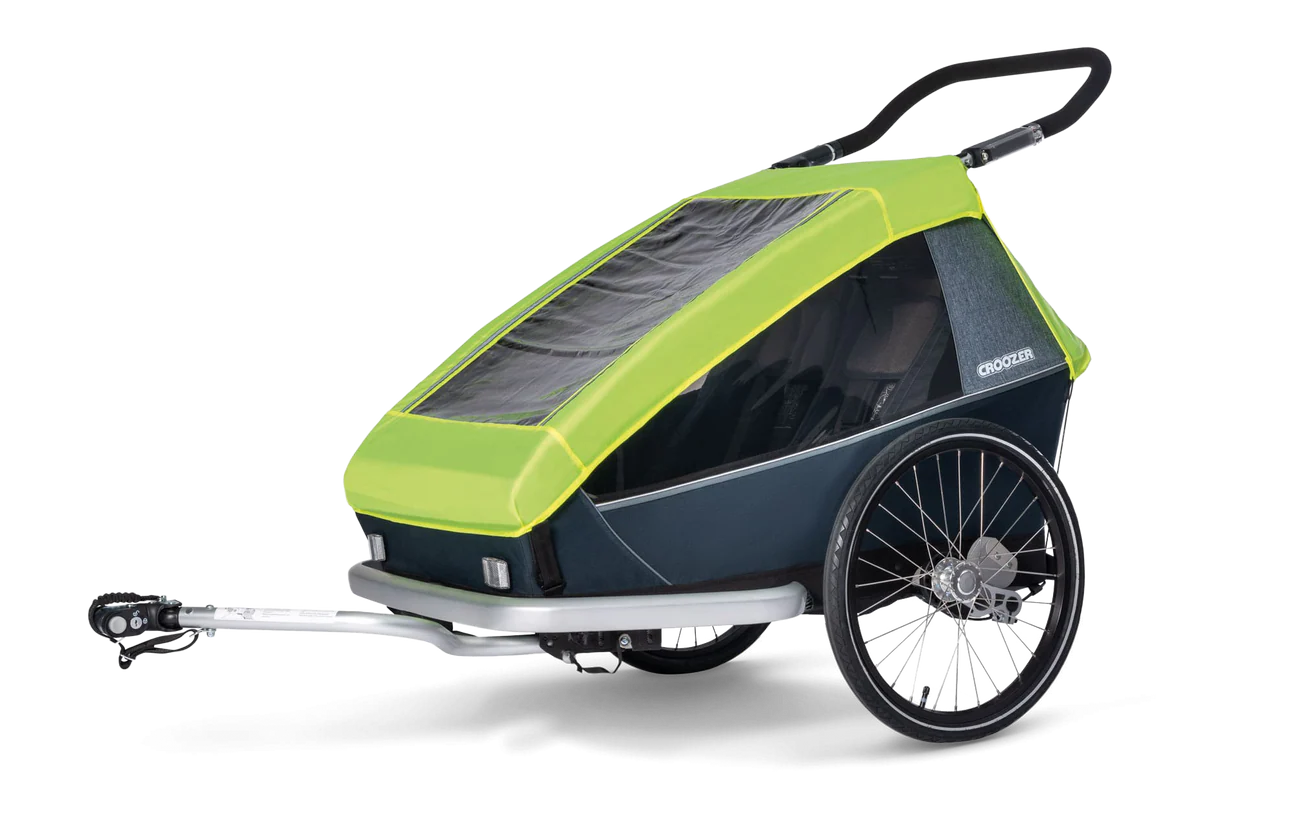 Croozer Regenverdeck Kid 1 – Wasserdicht (5.000mm) in Lightning Yellow