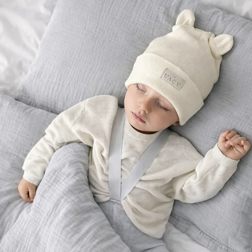 Kinderbettwäsche Musselin einfarbig - 2.5 TOG Bettwäsche-Set mit Kissen & Decke