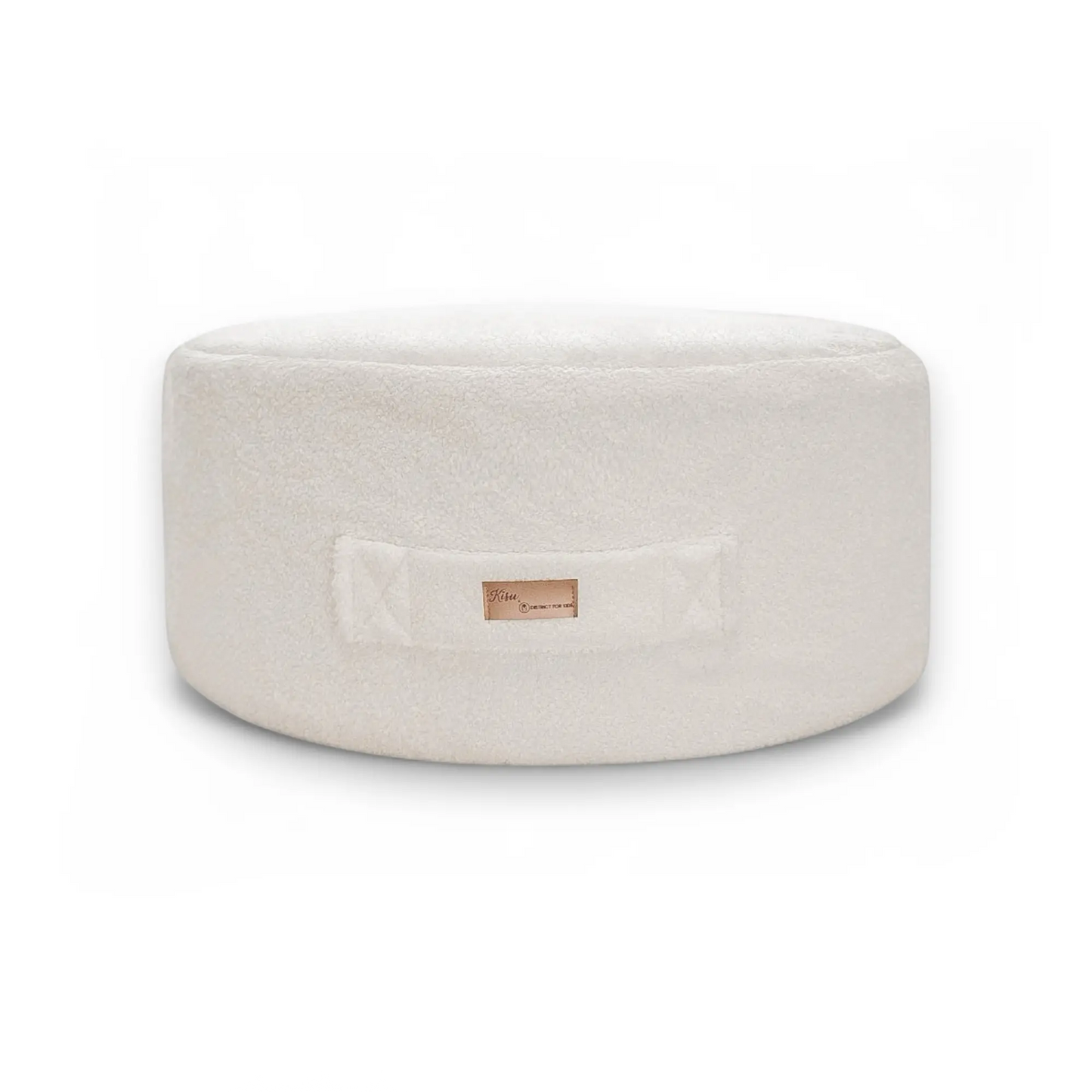 Sitzsack Bouclé mit Stauraum - Teddy-Sitzkissen "Hide & Seat" fürs Kinderzimmer