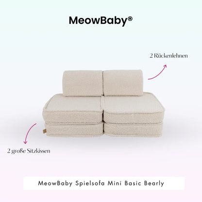 MeowBaby Spielsofa Mini Basic Bearly