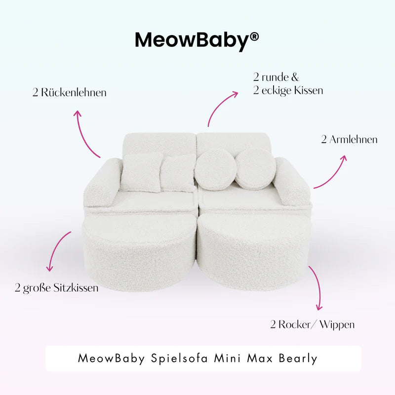 MeowBaby Spielsofa Mini Max Bearly