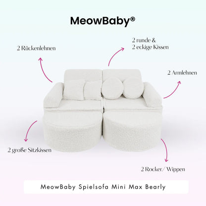 MeowBaby Spielsofa Mini Max Bearly