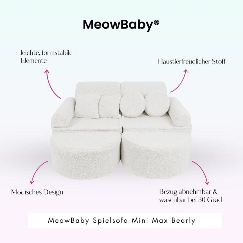 MeowBaby Spielsofa Mini Max Bearly
