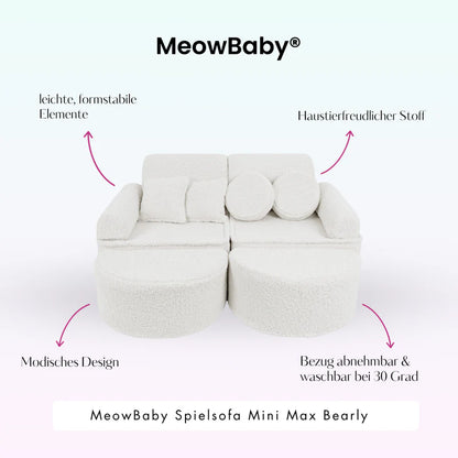 MeowBaby Spielsofa Mini Max Bearly