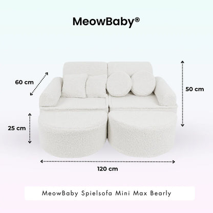 MeowBaby Spielsofa Mini Max Bearly