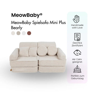 MeowBaby Spielsofa Mini Plus Bearly