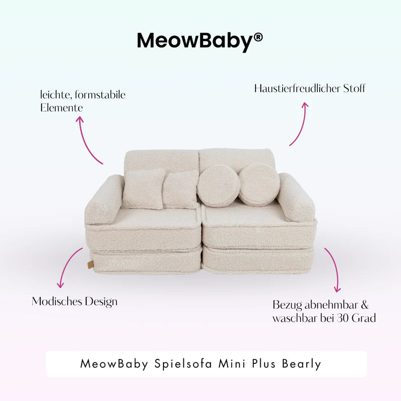 MeowBaby Spielsofa Mini Plus Bearly