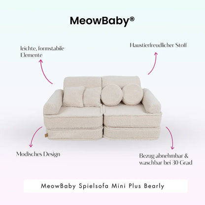 MeowBaby Spielsofa Mini Plus Bearly