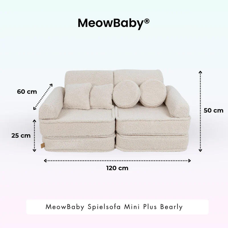 MeowBaby Spielsofa Mini Plus Bearly