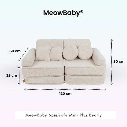 MeowBaby Spielsofa Mini Plus Bearly