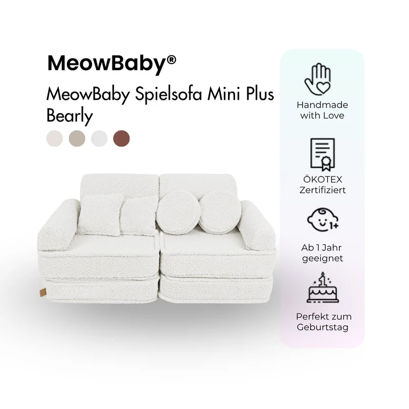 MeowBaby Spielsofa Mini Plus Bearly