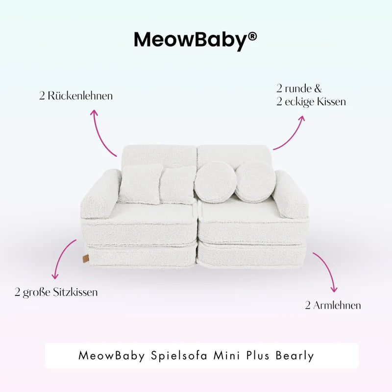 MeowBaby Spielsofa Mini Plus Bearly