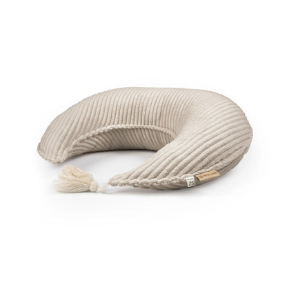Stillkissen Halbmond Cord - Ergonomisches Still- & Schwangerschaftskissen im modernen Cord-Design