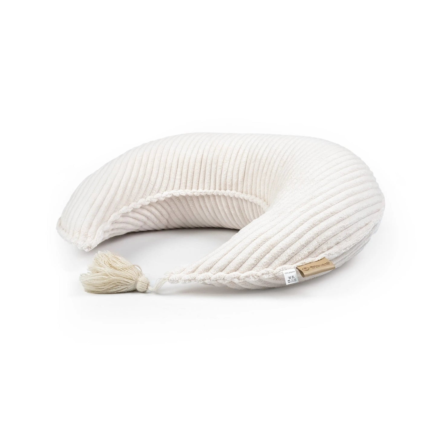 Stillkissen Halbmond Cord - Ergonomisches Still- & Schwangerschaftskissen im modernen Cord-Design