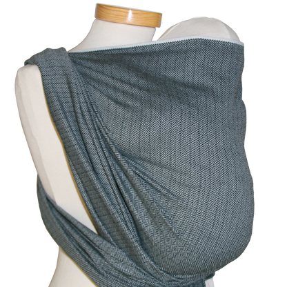 Storchenwiege Tragetuch Leo - Ergonomisches Baby-Tragetuch aus Bio-Baumwolle