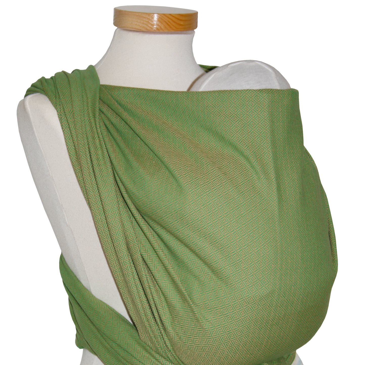 Storchenwiege Tragetuch Leo - Ergonomisches Baby-Tragetuch aus Bio-Baumwolle