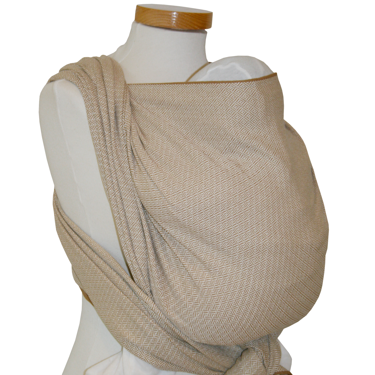 Storchenwiege Tragetuch Leo - Ergonomisches Baby-Tragetuch aus Bio-Baumwolle
