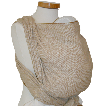 Storchenwiege Tragetuch Leo - Ergonomisches Baby-Tragetuch aus Bio-Baumwolle