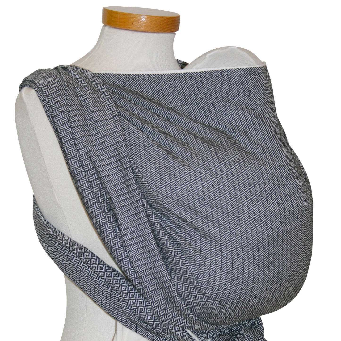 Storchenwiege Tragetuch Leo - Ergonomisches Baby-Tragetuch aus Bio-Baumwolle