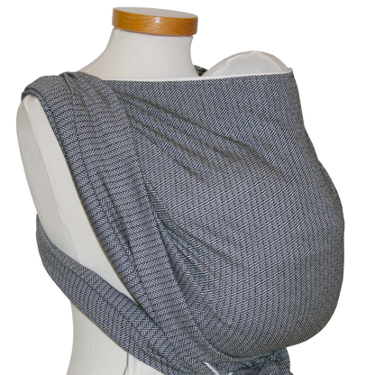 Storchenwiege Tragetuch Leo - Ergonomisches Baby-Tragetuch aus Bio-Baumwolle