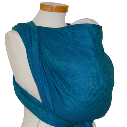 Storchenwiege Tragetuch Leo - Ergonomisches Baby-Tragetuch aus Bio-Baumwolle