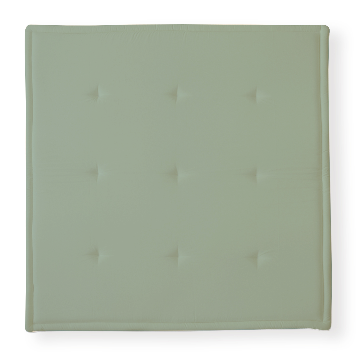 TAMI Spielmatte 95x95 cm - Weiche Baby-Krabbelmatte aus Bio-Baumwolle