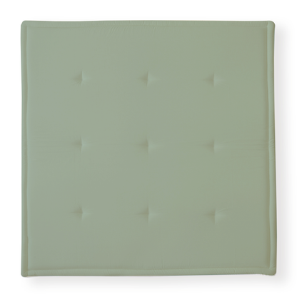 TAMI Spielmatte 95x95 cm - Weiche Baby-Krabbelmatte aus Bio-Baumwolle