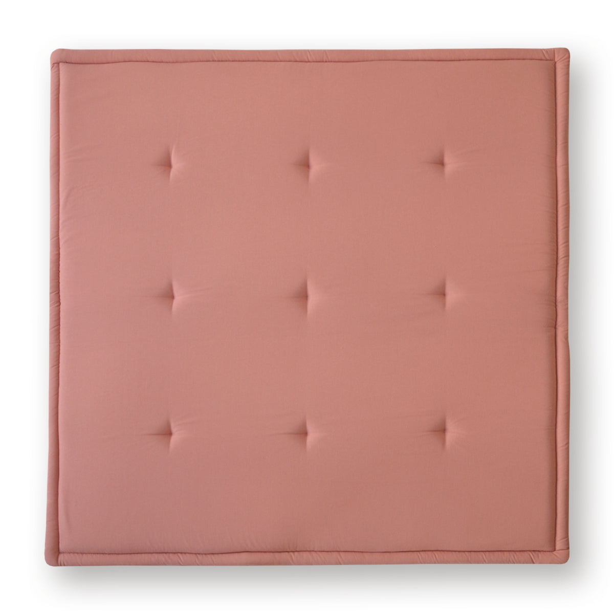 TAMI Spielmatte 95x95 cm - Weiche Baby-Krabbelmatte aus Bio-Baumwolle