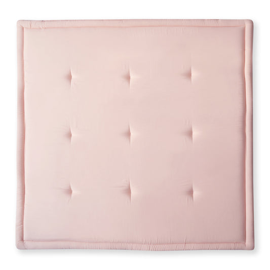 TAMI Spielmatte 95x95 cm - Weiche Baby-Krabbelmatte aus Bio-Baumwolle