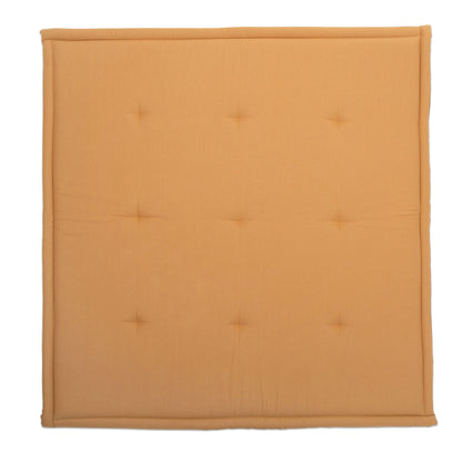 TAMI Spielmatte 95x95 cm - Weiche Baby-Krabbelmatte aus Bio-Baumwolle