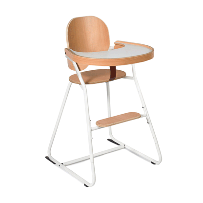 TIBU Hochstuhltablett Eiche - Abnehmbarer Esstisch für Babyset