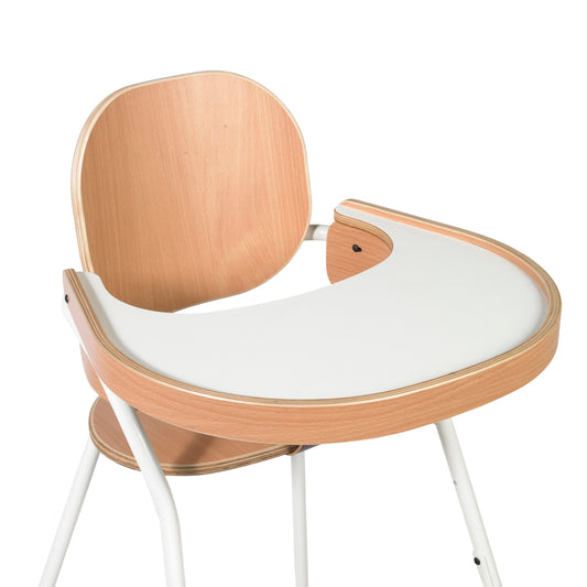 TIBU Hochstuhltablett Eiche - Abnehmbarer Esstisch für Babyset