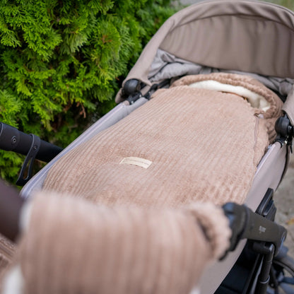 Winterfußsack Cord - Warm gefütterter Kinderwagen-Fußsack (3.5 TOG)