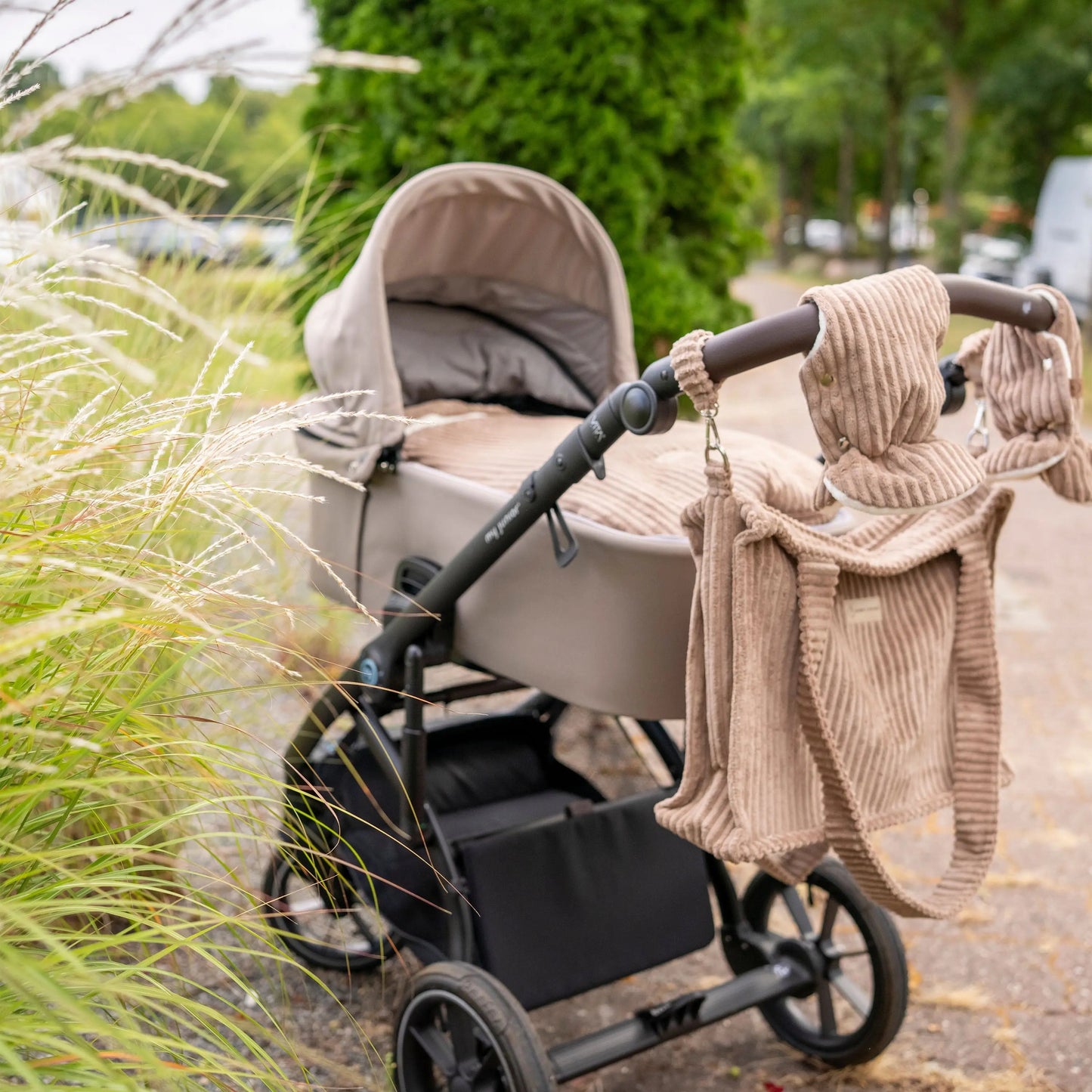 Winterfußsack Cord - Warm gefütterter Kinderwagen-Fußsack (3.5 TOG)