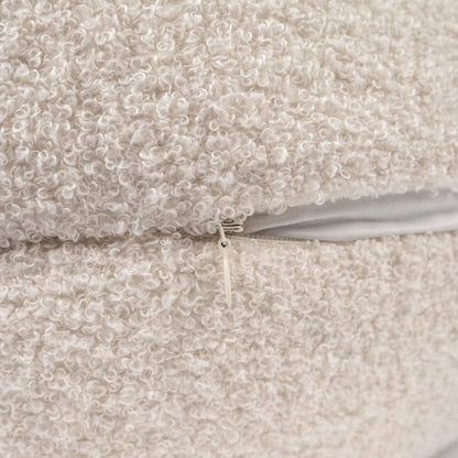 Stillkissen Bouclé XXL - Ergonomisches Still- & Schwangerschaftskissen im Teddy-Look