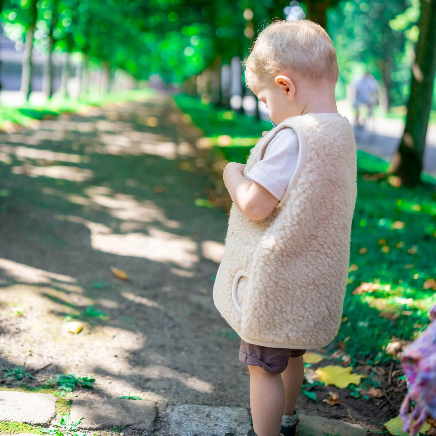 Kinderweste Merinowolle - Warme Merino-Weste mit Woolmark-Zertifikat