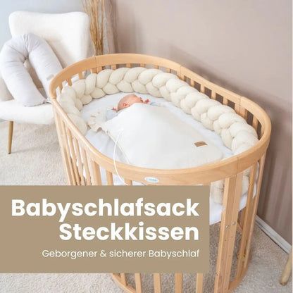 Babyschlafsack Dreamy Bio-Baumwolle - 2.5 TOG Ganzjahres-Schlafsack mit Rüschenkrone